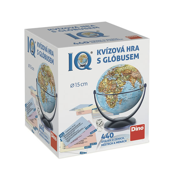 IQ - Kvízová hra s glóbusem: 440 otázek o zemích, městech a měnách