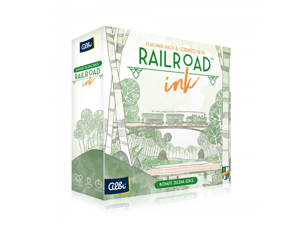 Railroad Ink - Zelená edice